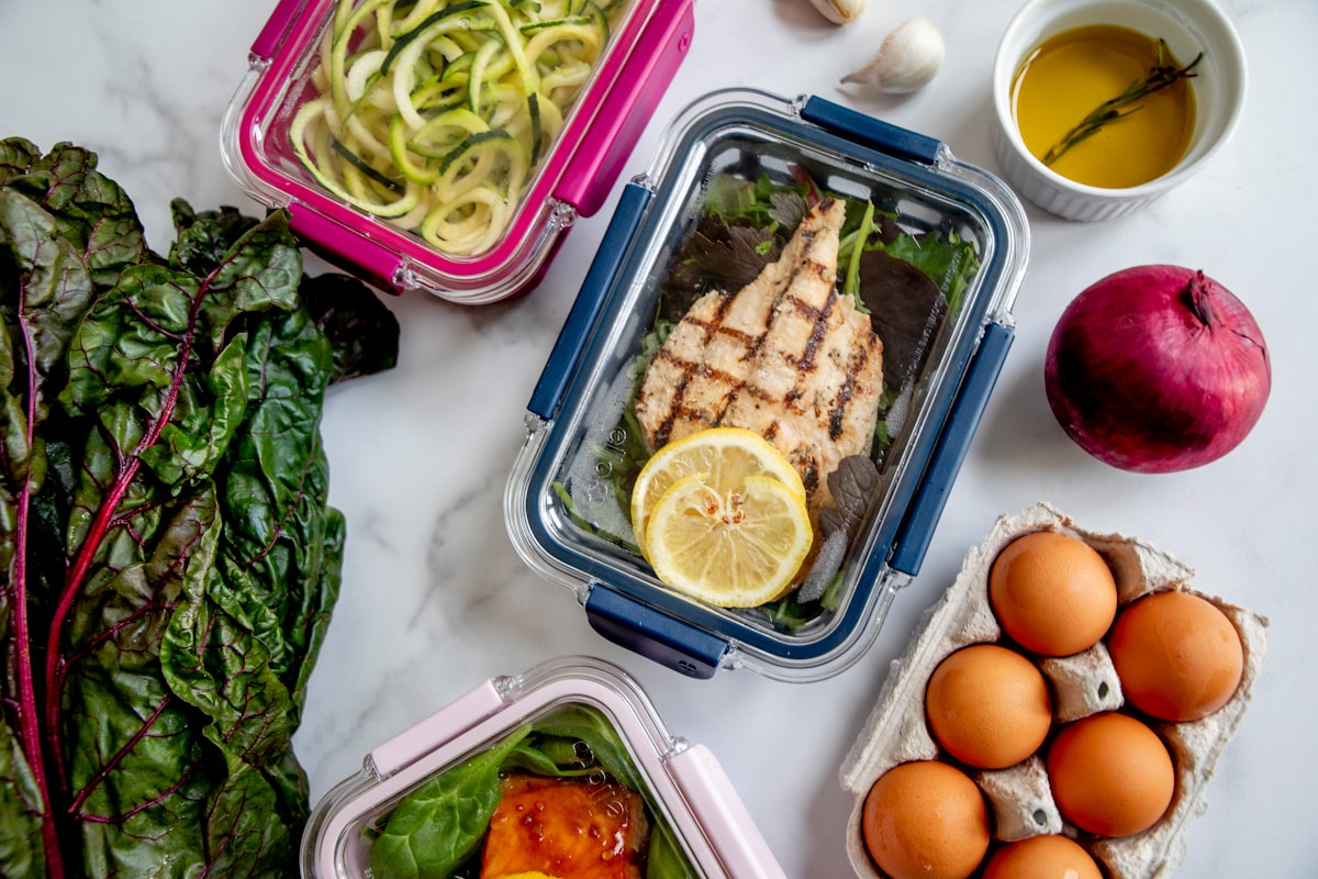 High-protein fitness meals